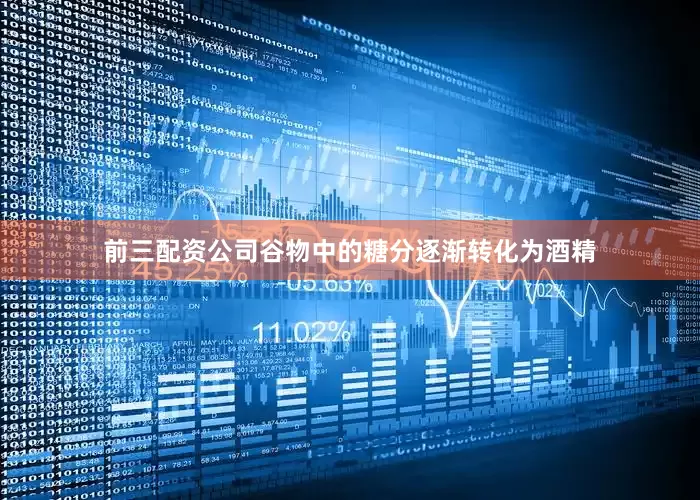 前三配资公司谷物中的糖分逐渐转化为酒精